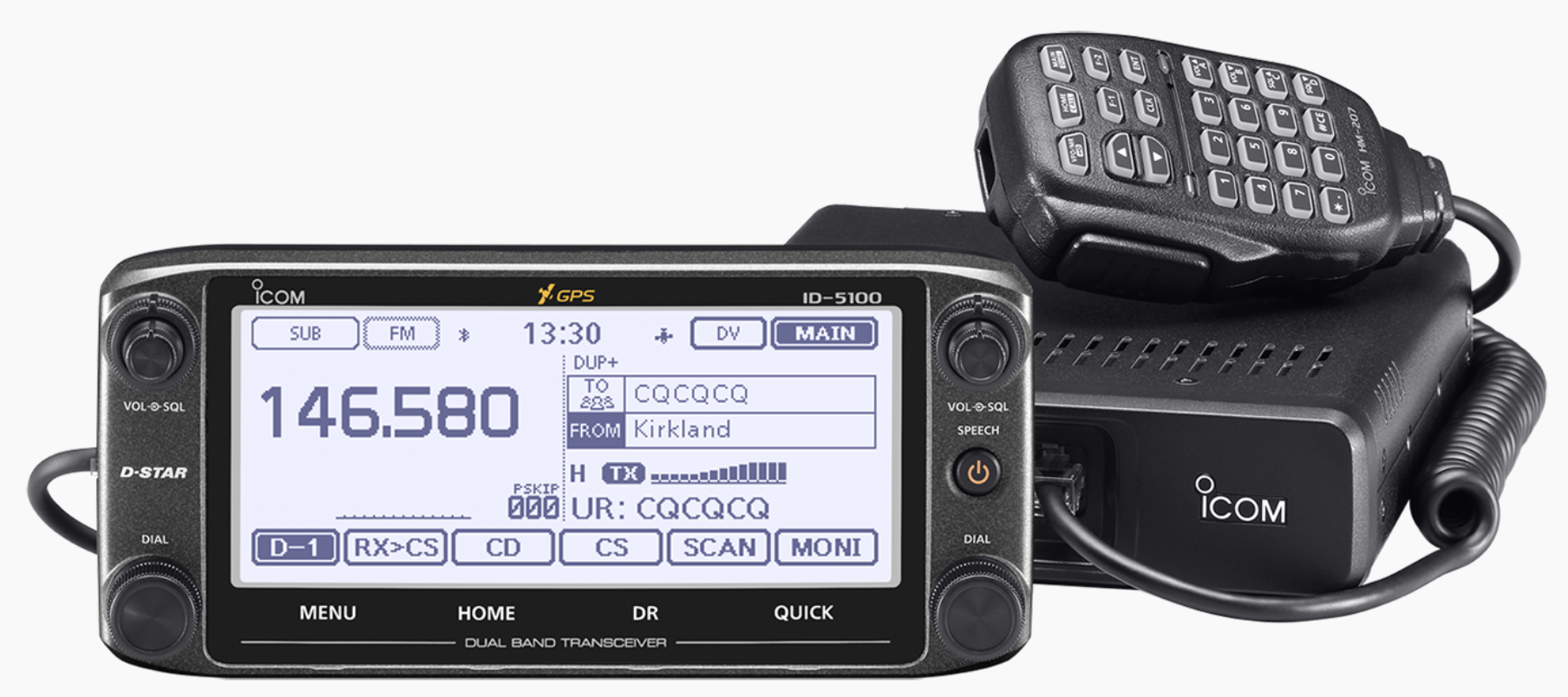 ICOM ID-5100A VHF/UHF Transceiver