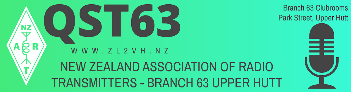 QST63 Newsletter of Upper Hutt Branch 63 NZART